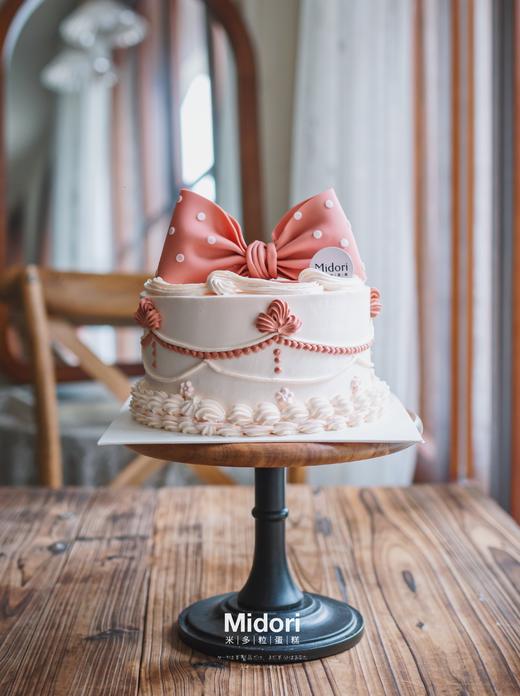 波波公主 | 女孩 周岁百日蝴蝶结 粉色-低糖处理无添加 商品图8