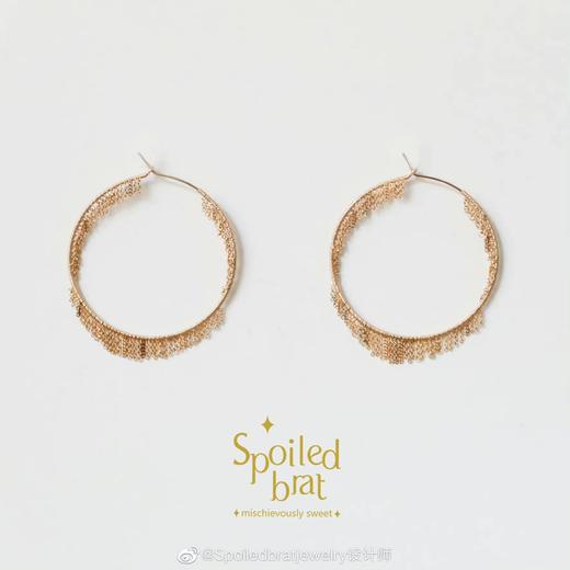 SpoiledBrat Jewelry 流苏大耳圈 商品图0