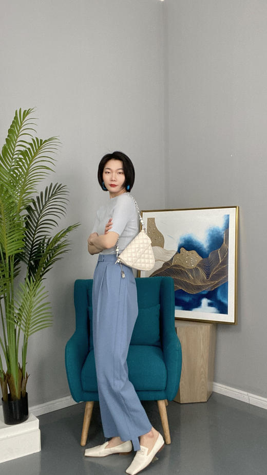 臣禾【无缝针织T】 德国扬子羊毛全成型打底针织衫S211091122 商品图9