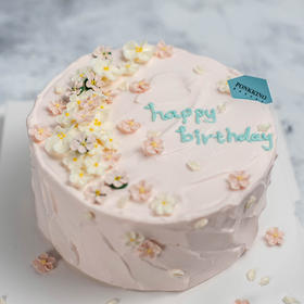 迎春花奶油蛋糕