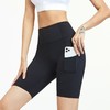 科里芙 健身裤女秋夏外穿薄款紧身透气速干显瘦五分运动瑜伽短裤 商品缩略图1