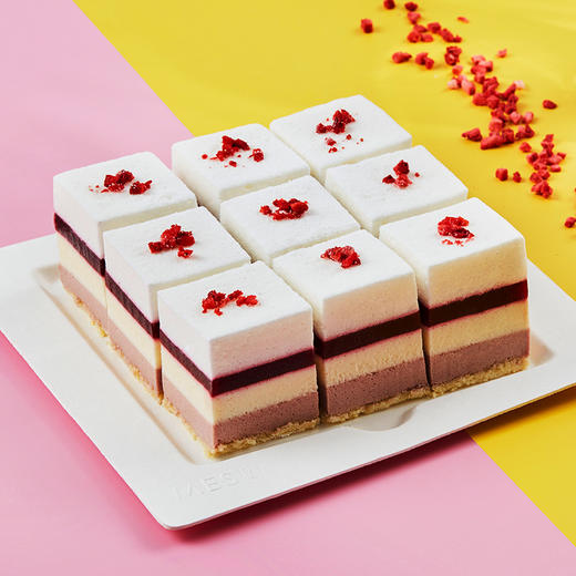 树莓夏朵  树莓/巧克力/芝士生日蛋糕  聚会点心 商品图0