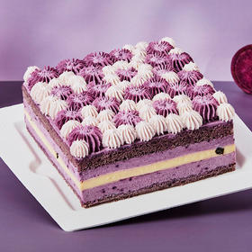 千与千薰 紫薯奶油蛋糕 芝士夹心