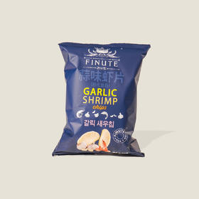 趣莱福蒜味虾片 82g