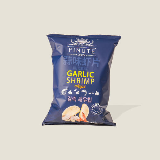 趣莱福蒜味虾片 82g 商品图0
