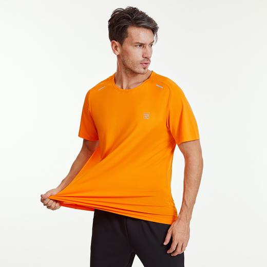 科里芙 运动短袖男圆领修身透气跑步速干运动T恤健身上衣 商品图2