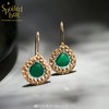 SpoiledBrat Jewelry 绿玉髓水滴形耳环 商品缩略图0