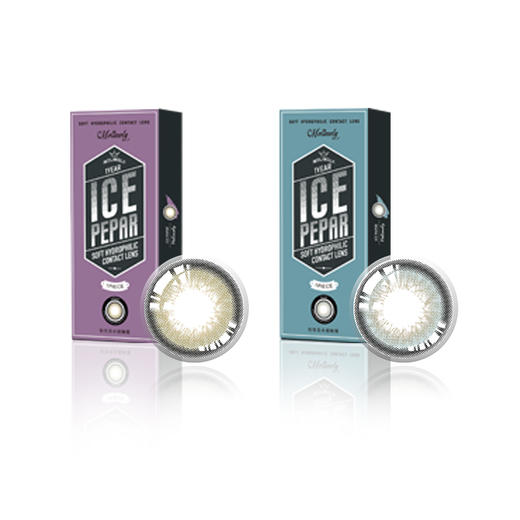 【特价款】M13-ICE PEPAR 年抛 1片 14.2mm 40%含水 商品图1