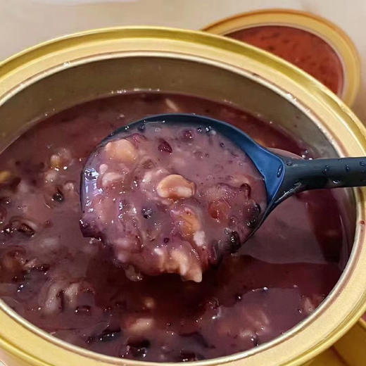 【升级款】十二夏天风味燕窝粥 黑米牛奶口味 252g*6碗 商品图0