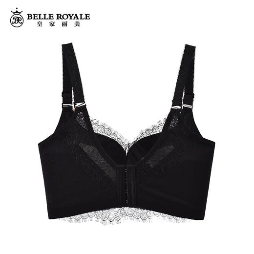 【秒杀品不退不换】皇家丽美经典蕾丝纱小胸显丰满聚拢文胸WJ1836-3 商品图3