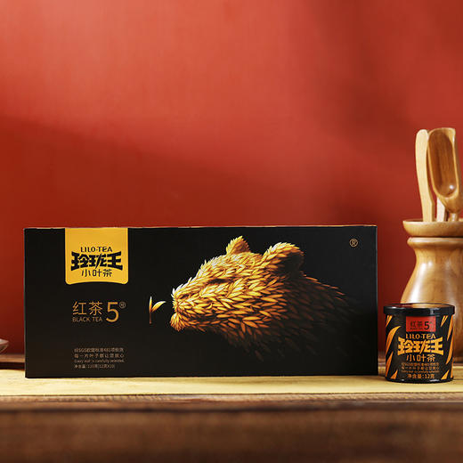 玲珑王小叶茶5号礼盒红茶装高山云雾茶叶湖南桂东冷泡热泡茶 商品图0
