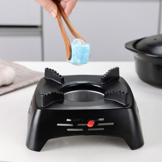 【铝制方炉】家用铝合金方形酒精炉酒店干锅炉通用便携耐用小火锅炉家庭 商品图1