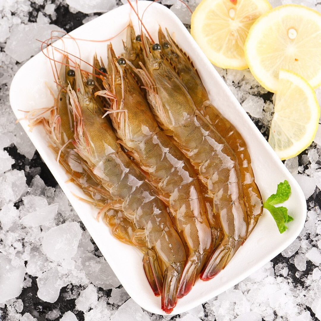【生鲜预定】冰鲜基围虾1kg