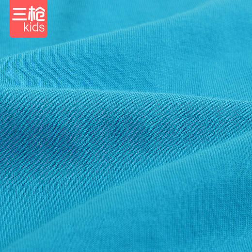 Threegun三枪 【舒肤薄棉】少儿男童/女童圆领儿童短袖T恤衫-2D155A011 商品图7