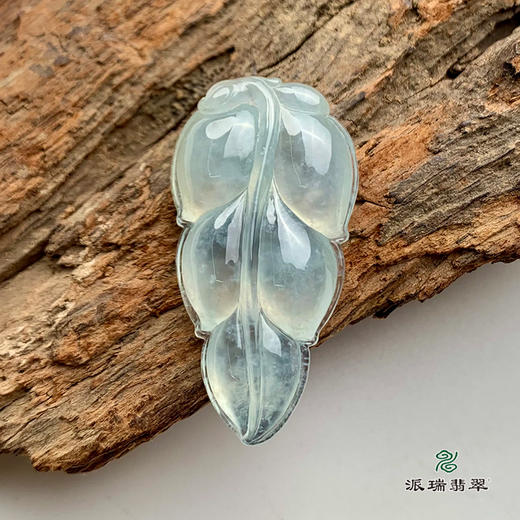 派瑞翡翠 翡翠挂件 冰种 无色 商品图0