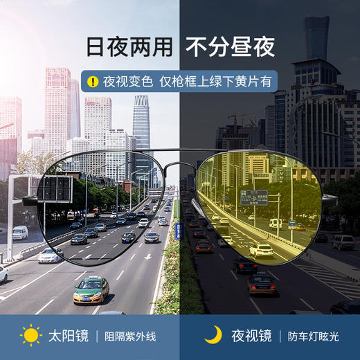 威古氏VEGOOS墨镜  男女款偏光驾驶镜  日夜两用驾驶镜，偏光护目，过滤杂乱光线 商品图1