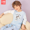 Threegun三枪 【舒肤薄棉】少儿圆领长袖长裤家居服儿童家居服睡衣-8D151D011 商品缩略图6