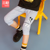 Threegun三枪 【舒肤薄棉】男童/女童少儿休闲七分裤-6D051B011 商品缩略图2
