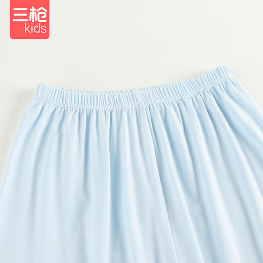 Threegun三枪 【莫代尔】少儿圆领中袖中裤家居服儿童家居服睡衣-8D139D011 商品图4