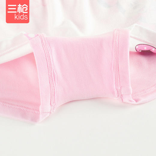 Threegun三枪 【莫代尔】女童平角短裤四角儿童内裤（3条装）-5D086B011 商品图6
