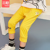 Threegun三枪 【舒肤薄棉】男童/女童少儿休闲七分裤-6D051B011 商品缩略图9