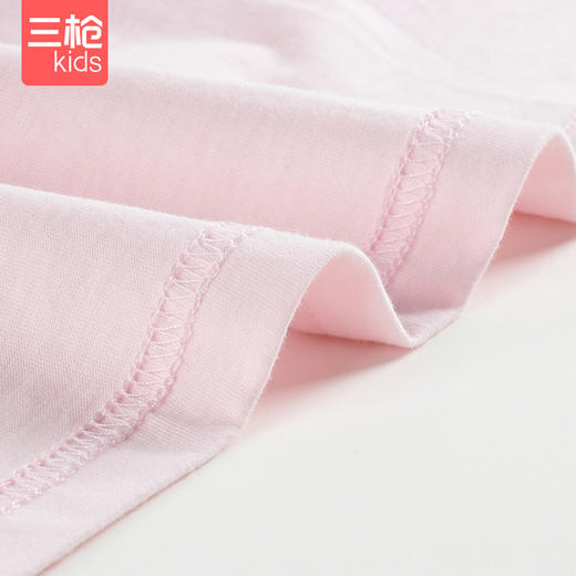 Threegun三枪 【舒肤薄棉】女童圆领短袖儿童睡裙家居裙-7D103A011 商品图4