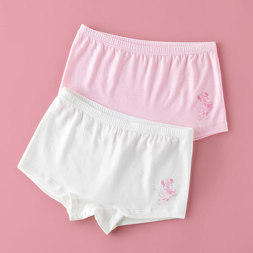Threegun三枪 【莫代尔】女童平角短裤四角儿童内裤（2条装）-5D084B011 商品图9