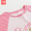 Threegun三枪 【舒肤薄棉】女童圆领短袖儿童睡裙家居裙-7D103A011 商品缩略图2