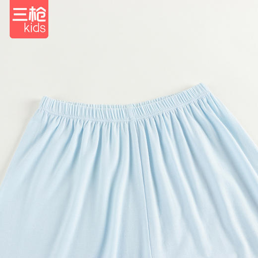 Threegun三枪 【莫代尔】女童圆领中袖中裤家居服儿童家居服睡衣-8D092D011 商品图4