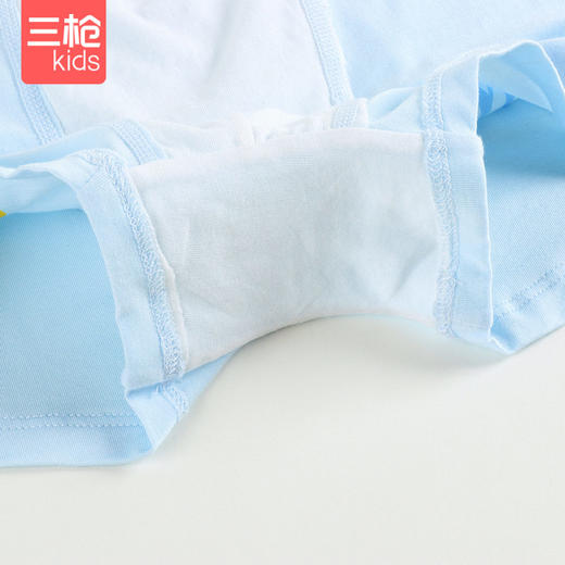 Threegun三枪 【莫代尔】男童平角短裤四角儿童内裤（3条装）-5D081B011 商品图6
