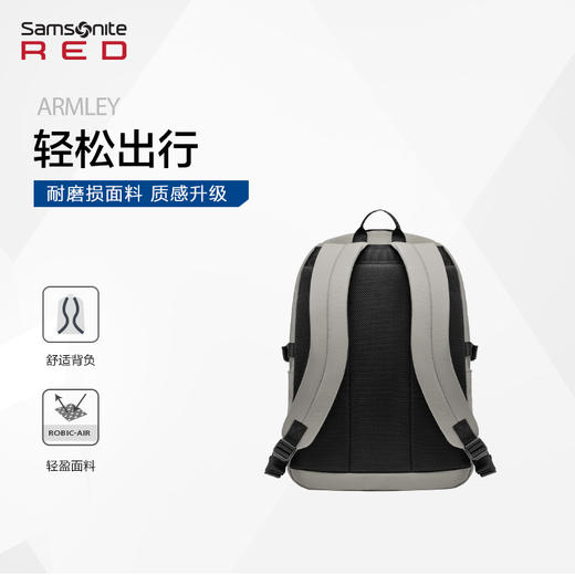 新秀丽休闲潮搭，大容转载，轻盈背负双肩包QG3*001 商品图3