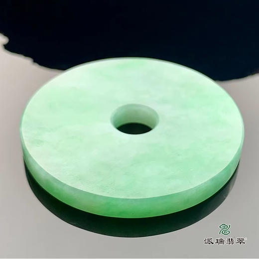 派瑞翡翠 翡翠怀古平安扣 糯种 绿色 商品图2
