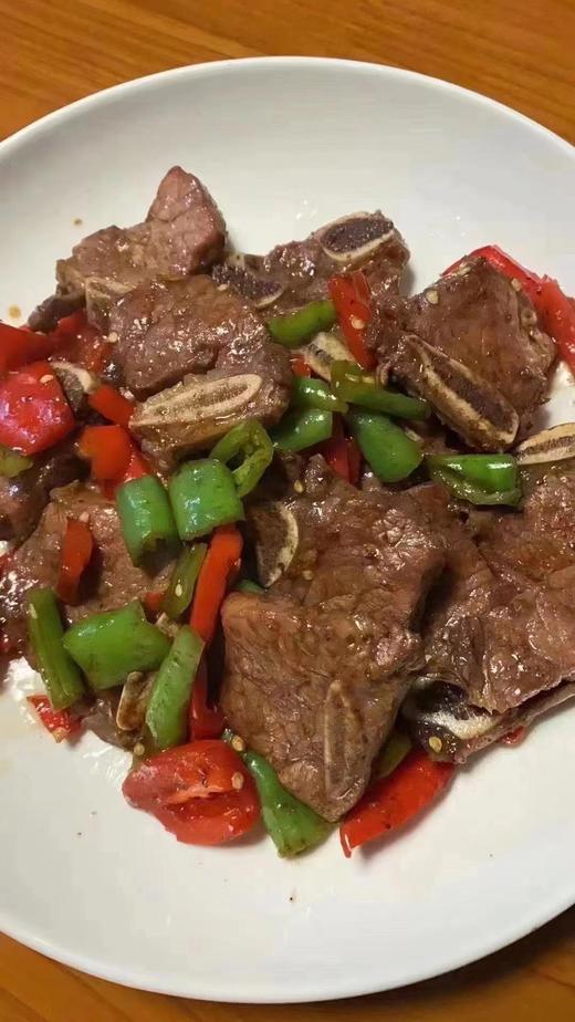 【周三到】好吃的黑椒牛仔骨 350克/包 商品图2