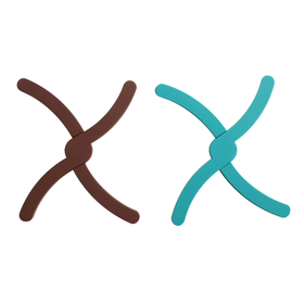 德国戴德 防烫耐用硅胶隔热垫(两件套)