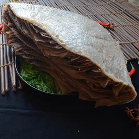 整个带低板黑毛肚1.4千克净重