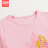 Threegun三枪 【舒肤软棉】女童圆领儿童保暖内衣套装-2D198D011 商品缩略图4