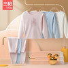 Threegun三枪 【舒肤软棉】女童圆领儿童保暖内衣套装-2D198D011 商品缩略图2