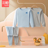 Threegun三枪 【舒肤软棉】男童圆领儿童保暖内衣套装-2D215D011 商品缩略图2