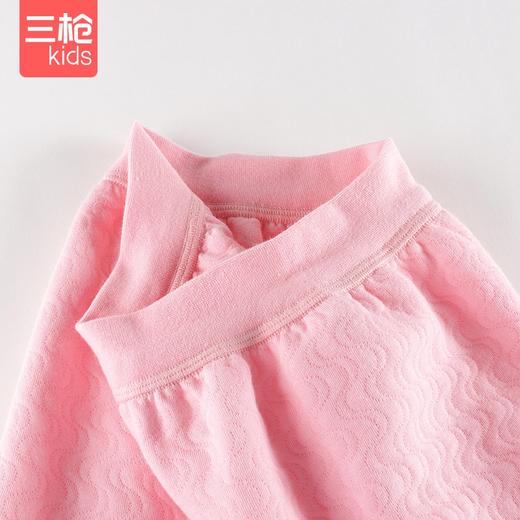 Threegun三枪 【暖棉】女童圆领儿童保暖内衣套装-2D258D011 商品图4