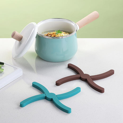 德国戴德 防烫耐用硅胶隔热垫(两件套) 商品图2