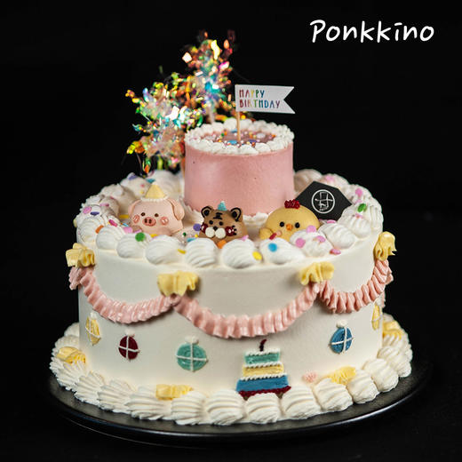 小伙伴奶油蛋糕 商品图1