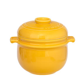 日本kdep凯得宝陶瓷双盖隔水炖盅汤锅炖锅蒸炖煲0.8L