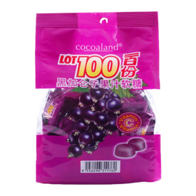 150g一百份果汁软糖（黑加仑味）