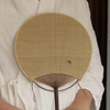 【小暑清凉】槐夏风清 夏布团扇 从布料染色到制扇全程手工 迷你茶扇 多色上新（景德镇圆通发货） 商品缩略图5