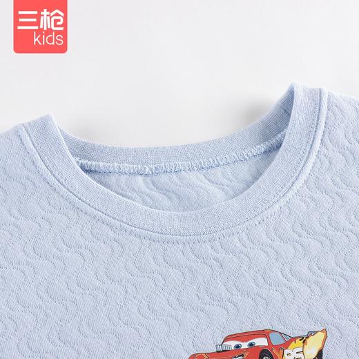 Threegun三枪 【暖棉】男童圆领儿童保暖内衣套装-2D307D011 商品图2