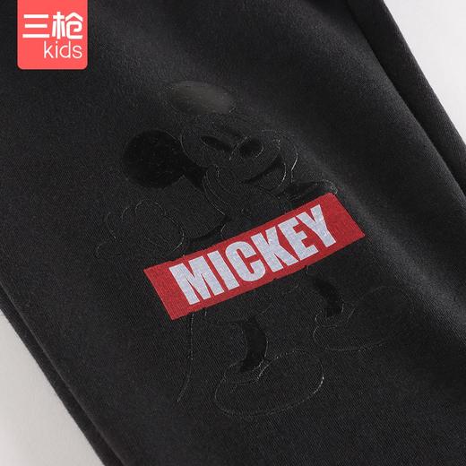Threegun三枪 【超密绒】男童/女童少儿休闲卫裤保暖长裤-6D075B011 商品图2