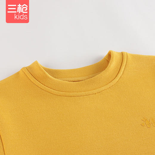 Threegun三枪 【聚暖】女童小高领儿童保暖内衣套装-2D286D011 商品图2