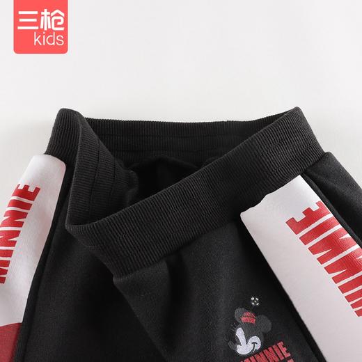 Threegun三枪 【超密绒】男童/女童少儿休闲卫裤保暖长裤-6D071B011 商品图3