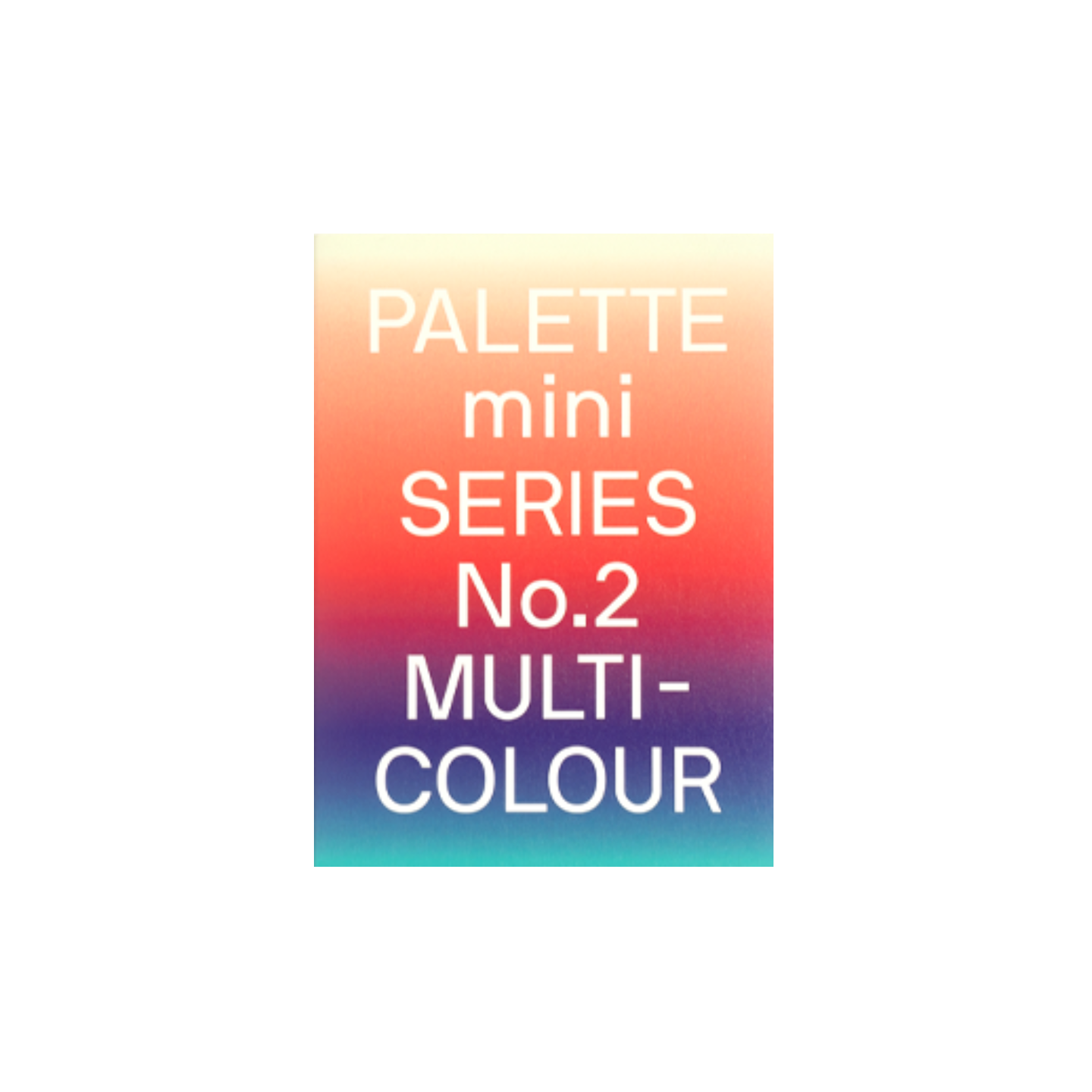 调色板迷你系列02：多色/Palette Mini Series 02 ：Multicolour  