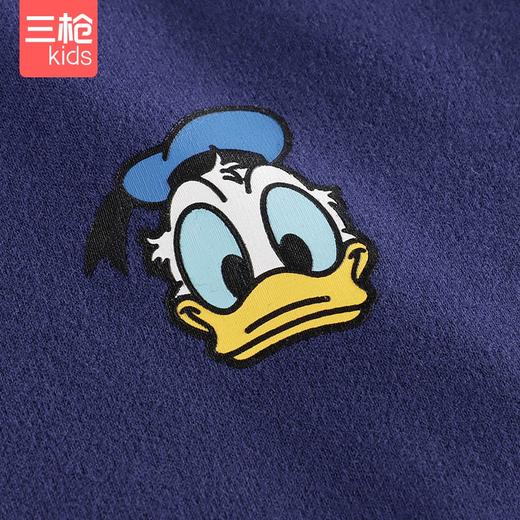 Threegun三枪 【舒肤弹力棉】男童/女童少儿两翻领儿童长袖上衣打底衫-2D331A011 商品图5